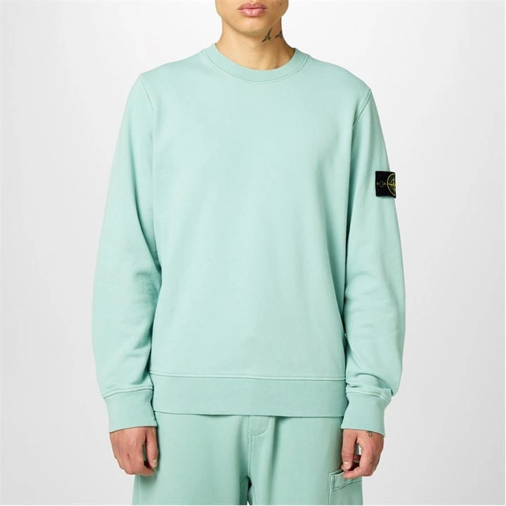 Stone Island Crewneck Sweater - Green